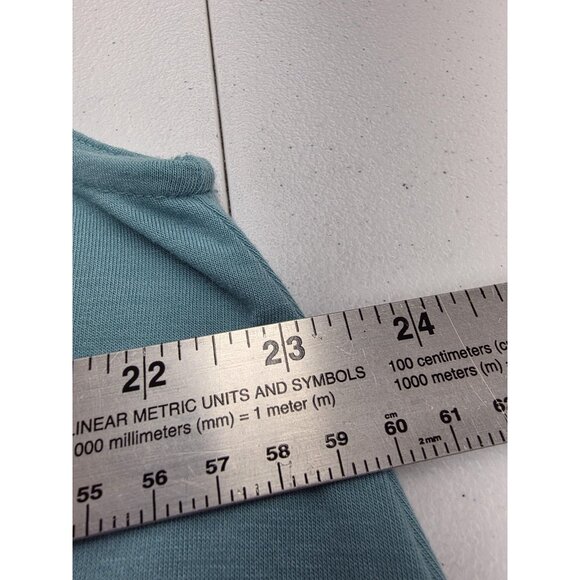 Moe & Arrow Dress Womens 3X Blue Sleeveless Tank Pockets Soft Stretchy Casual - Picture 9 of 10